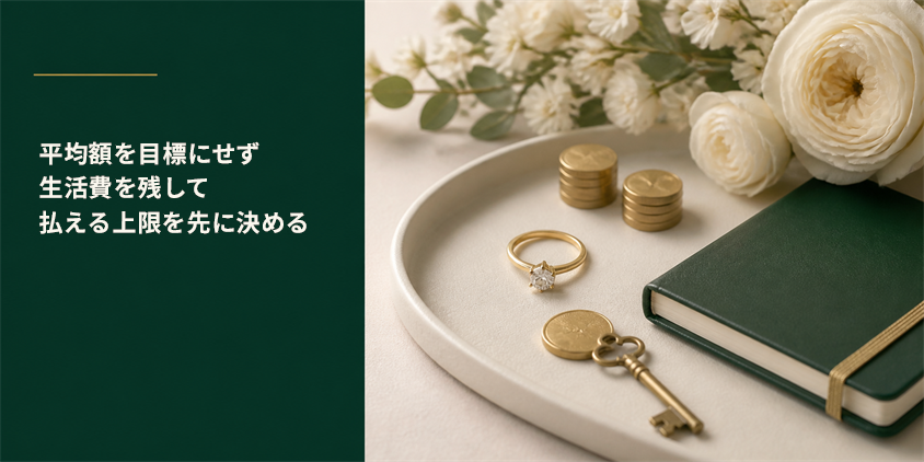 結論:平均43.8万円より「払える上限」を先に決める
