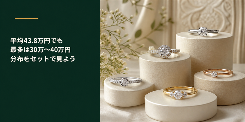 婚約指輪の平均相場と価格帯