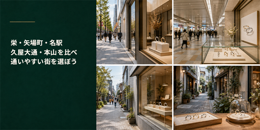 名古屋の主要4エリアを比較
