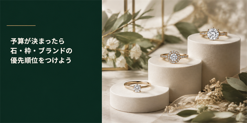 予算別|婚約指輪の選び方