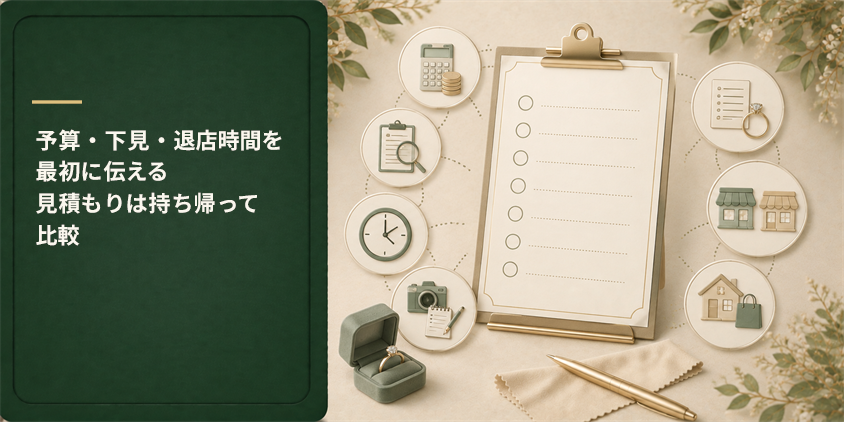 後悔を防ぐ来店チェックリスト