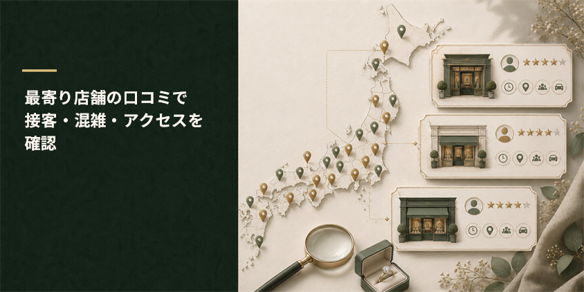 お近くの店舗の口コミを地域から探す