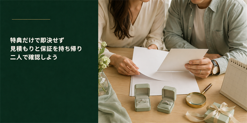 東京で結婚指輪を買うときの注意点