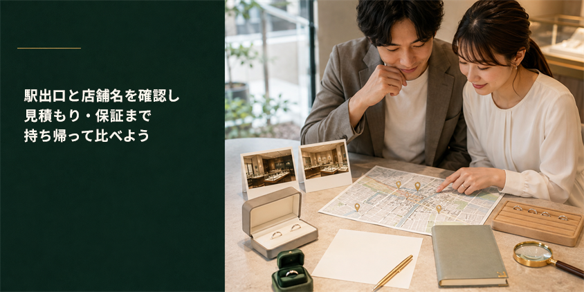 名古屋で結婚指輪を買うときの注意点