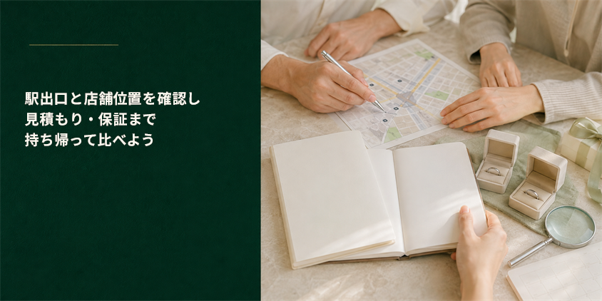大阪で結婚指輪を買うときの注意点